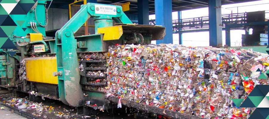 بازیافت پلاستیک شهری با دستگاه مخصوص